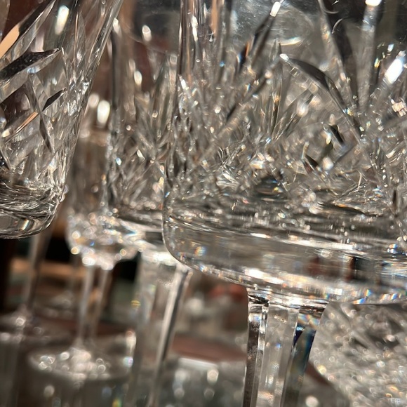 'ASTRAL Questa' Popular founded by Waterford Crystal Wine Glasses Set of 4 - Picture 10 of 10